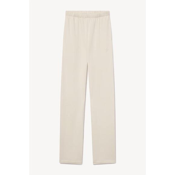 NEW ETERNE oversized wide leg sweatpant in cream - Picture 4 of 4